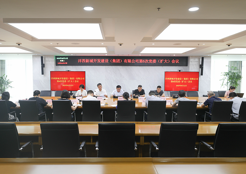 灃西集團(tuán)召開第6次黨委（擴(kuò)大）會