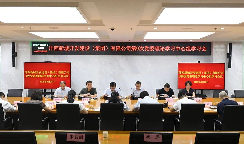 灃西集團(tuán)黨委召開第9次黨委理論學(xué)習(xí)中心組學(xué)習(xí)會暨第7次黨委（擴(kuò)大）會